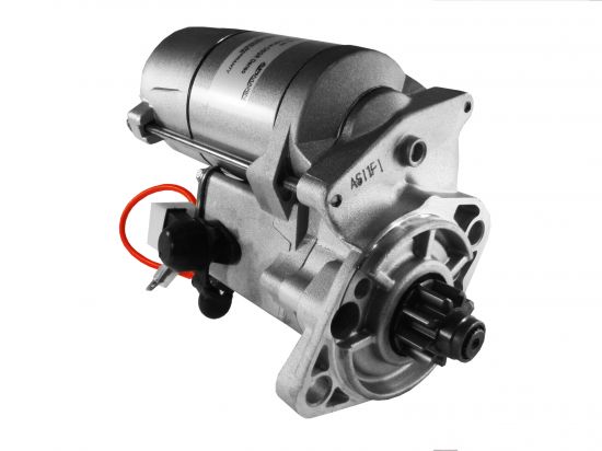 Kubota Diesel Starter used on V2403 & F2803 Engs. 12V 9-Tooth CW Rotation