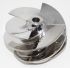 Stainless Steel 4 Blade V6 Impeller 7-7/8"