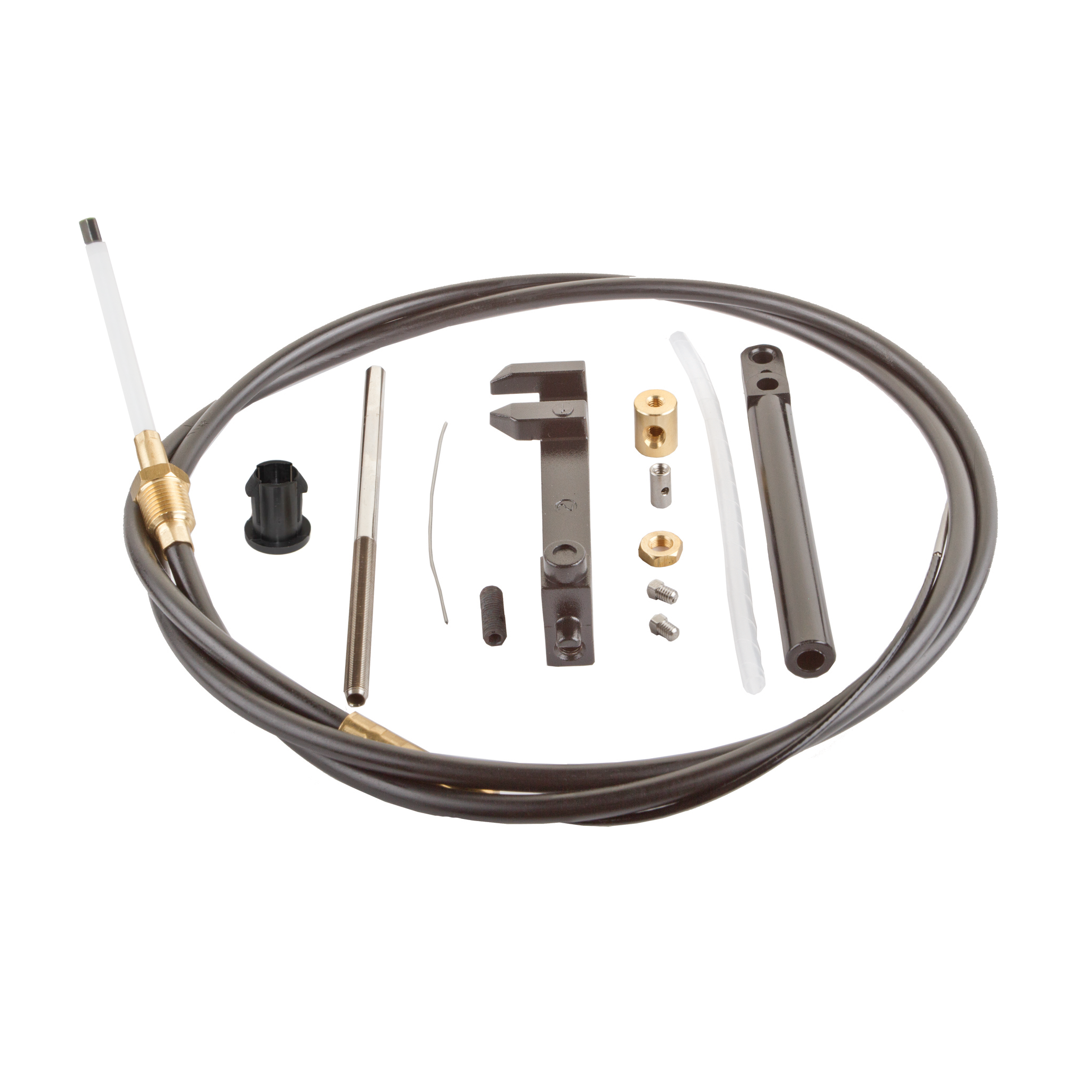 MR RANSOTO Intermediate Lower Shift Cable Kit Compatible with MerCruiser Stern Drives 1978-Up MC-I Alpha One and Alpha One Gen II Replace 865436A02 865436A03 18-2190