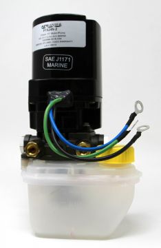 Arneson Surface Piercing Drive Power Trim Tilt Power Unit 24V Motor/Plastic RS Fill Reservoir/2-Hose