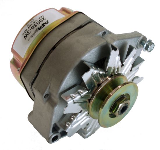 High Output Inboard Alternator 12V 120-Amp with a Tach Terminal