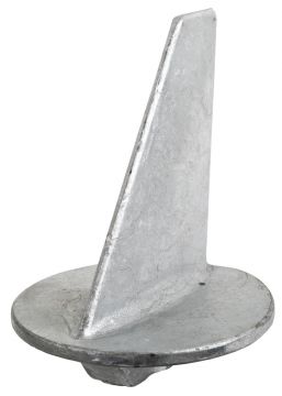 Anode, Trim Tab, Zinc 4" Fin