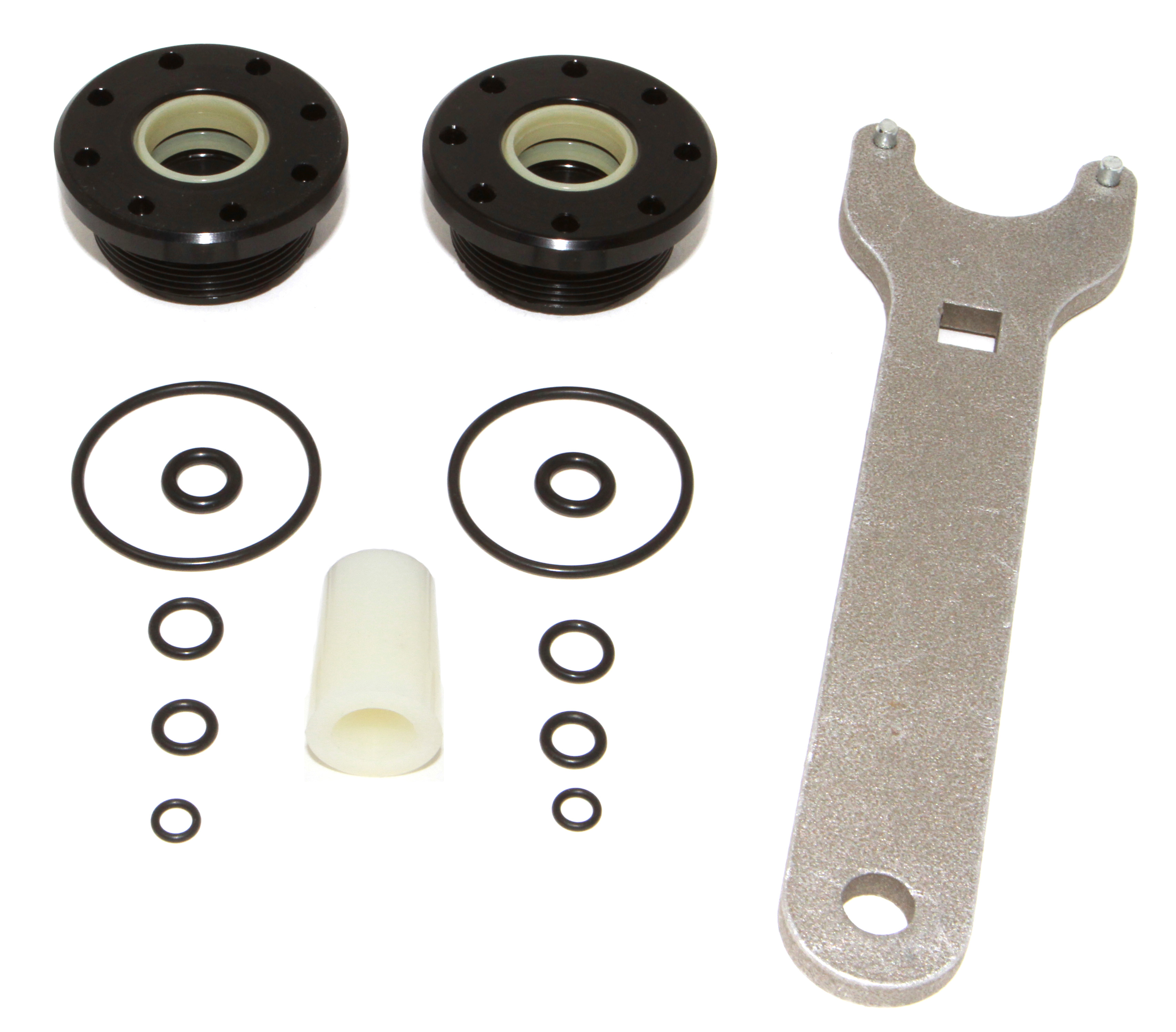 HC6754 Front Mount Hydraulic Steering Cylinder Seal Kit with Pin Wrench fits for HS5157 SeaStar