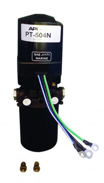 Mercury High Performance Trim Tab Power Unit 3-Wire Motor/5" Steel Res/2-Line Pump #3 Inv Flair Fitt