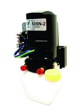 Mercury Trim Tab Power Unit PT505N-2 Mounted on an Aluminum Bulk Head Bracket Wired Complete with So