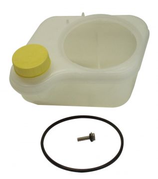 Early Style 1-Screw Mount Plastic Oil Reservoir