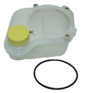 Late Style 4-Screw Mount Right Hand Fill Plastic Oil Reservoir